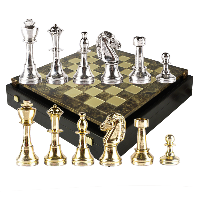 Шахматы "Стаунтон"36*36*3 см. Н=6,2 см.