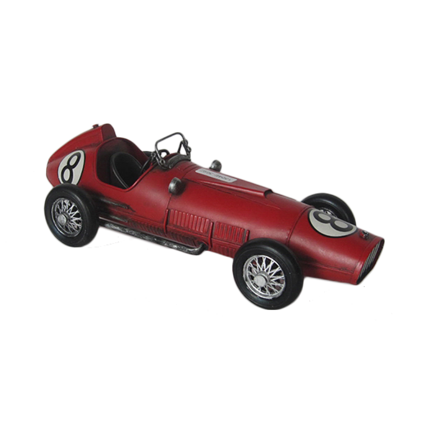 Модель ретро-автомобиля гоночного Феррари 500, 1952-1957 гг.