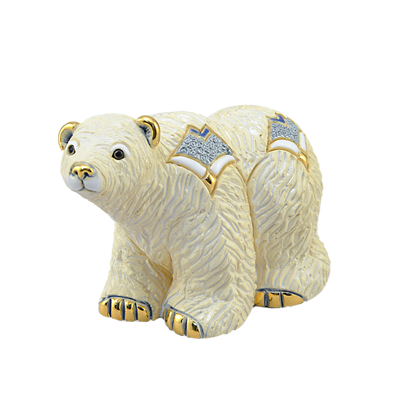 Статуэтка керамическая Полярный медведь