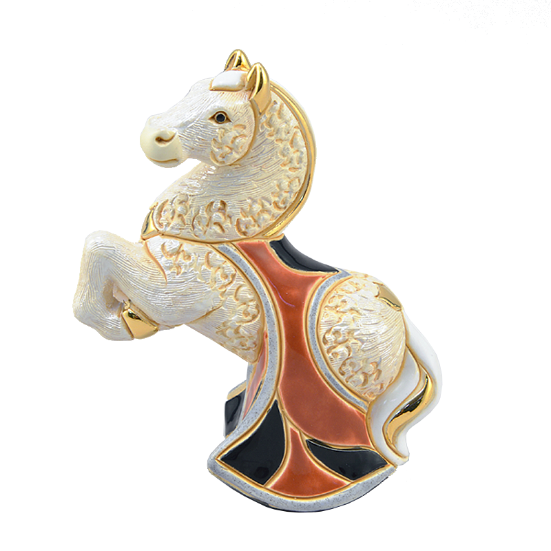 Статуэтка керамическая Лошадь белая