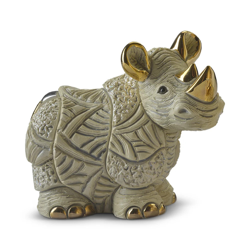 Статуэтка керамическая Белый Носорог