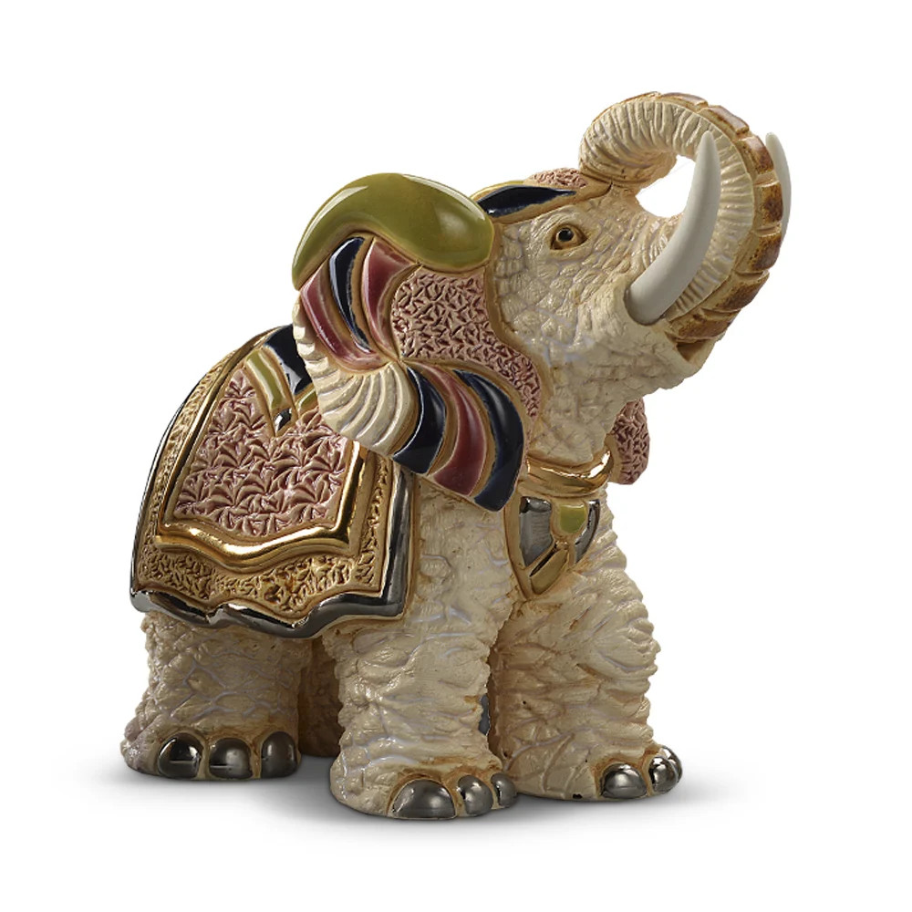 Статуэтка керамическая Белый Индийский слон