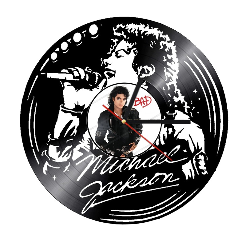 Часы виниловая грампластинка Michael Jackson