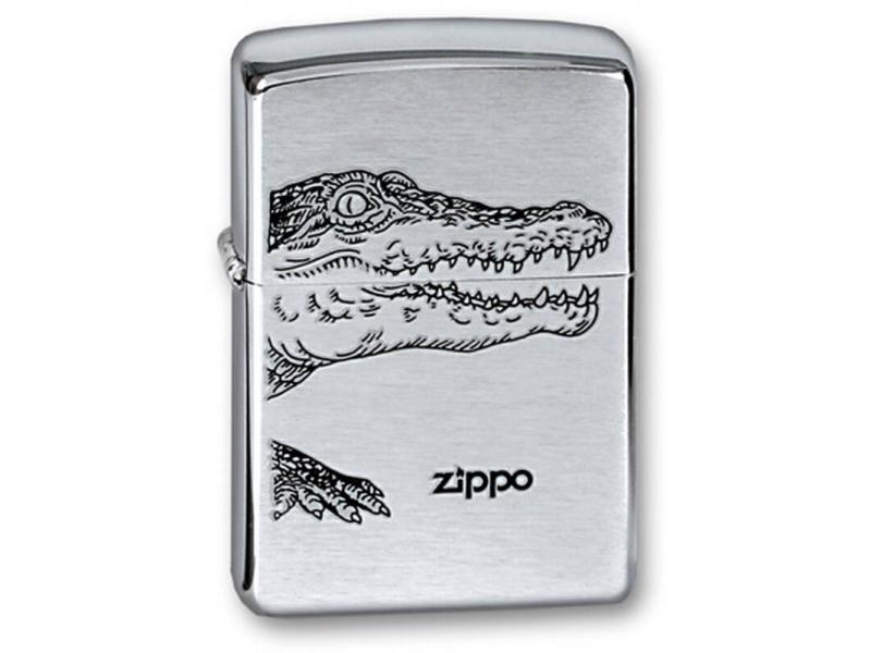 Зажигалка ZIPPO Classic "Alligator" 36*12*56 мм