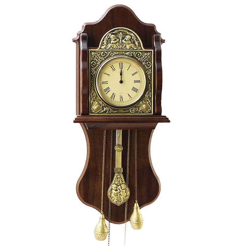Часы "Милый Дом" настенные с маятником и гирями 59*24*8 см, D=13 см.