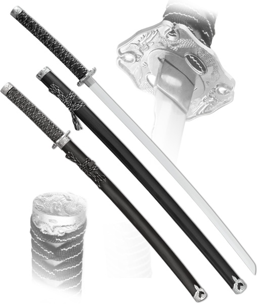 Набор самурайских мечей, 2 шт.,  L1=102 L2=78