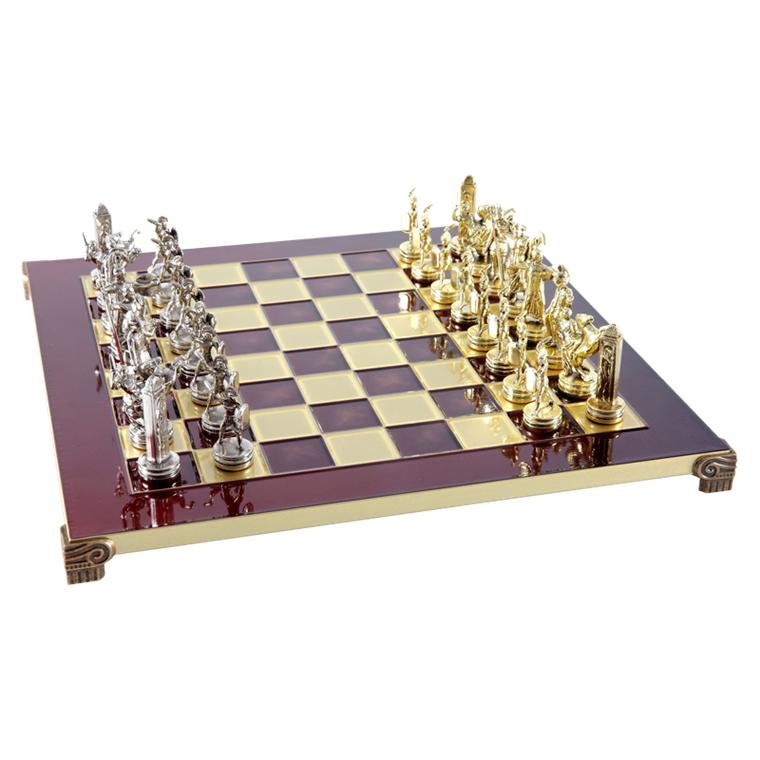 Шахматы "Троянская война" 36*36*2,5 см, Н=6,5 см.