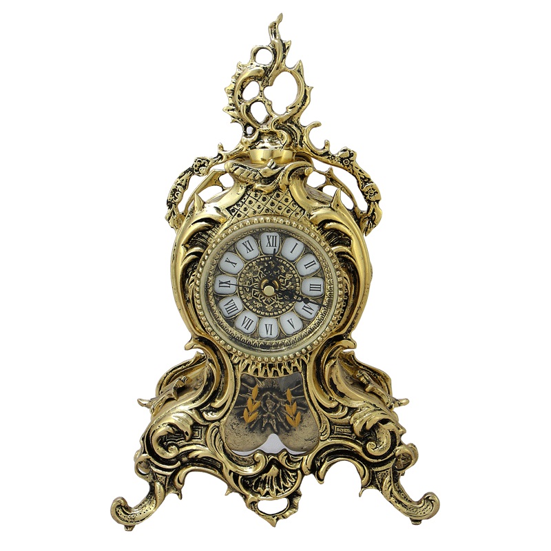 Каминные часы "Ласу" 40*24*10 см, с маятником.