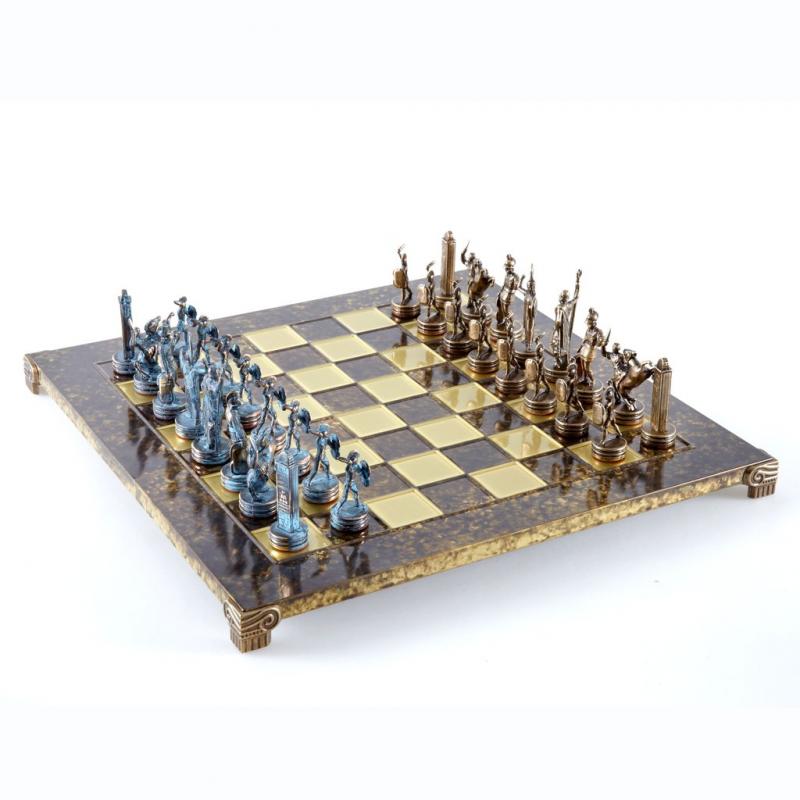 Шахматы "Троянская война" 36*36*2,5 см, H=6,5 см. 