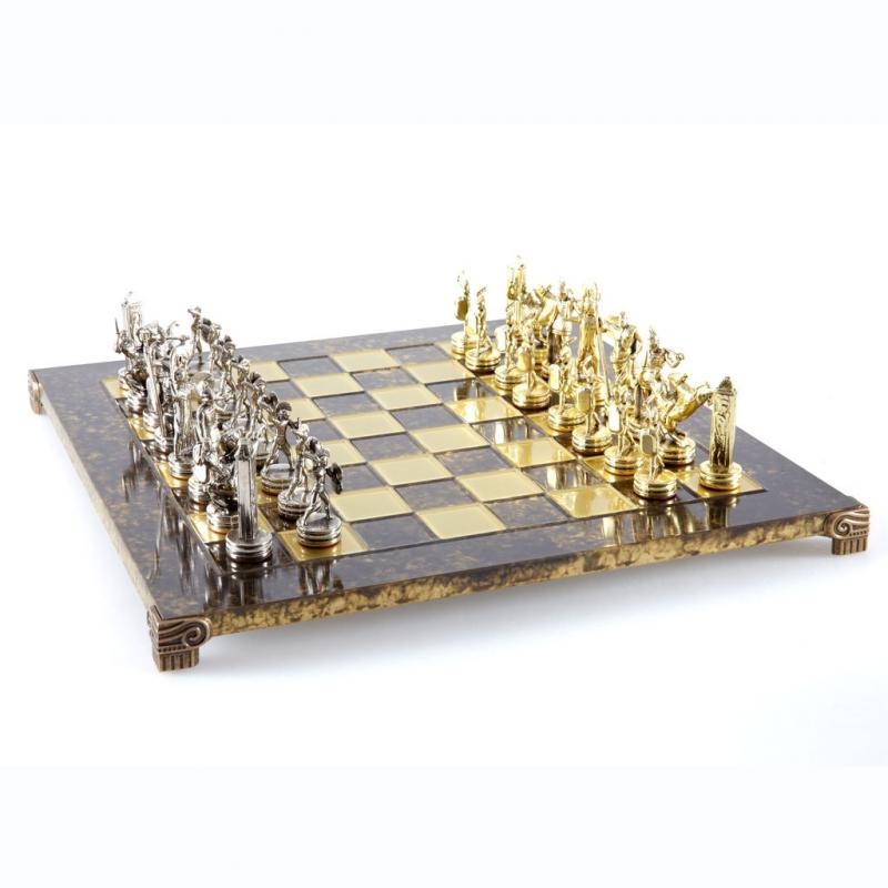 Шахматы "Троянская война" 36*36*2,5 см, H=6,5 см.